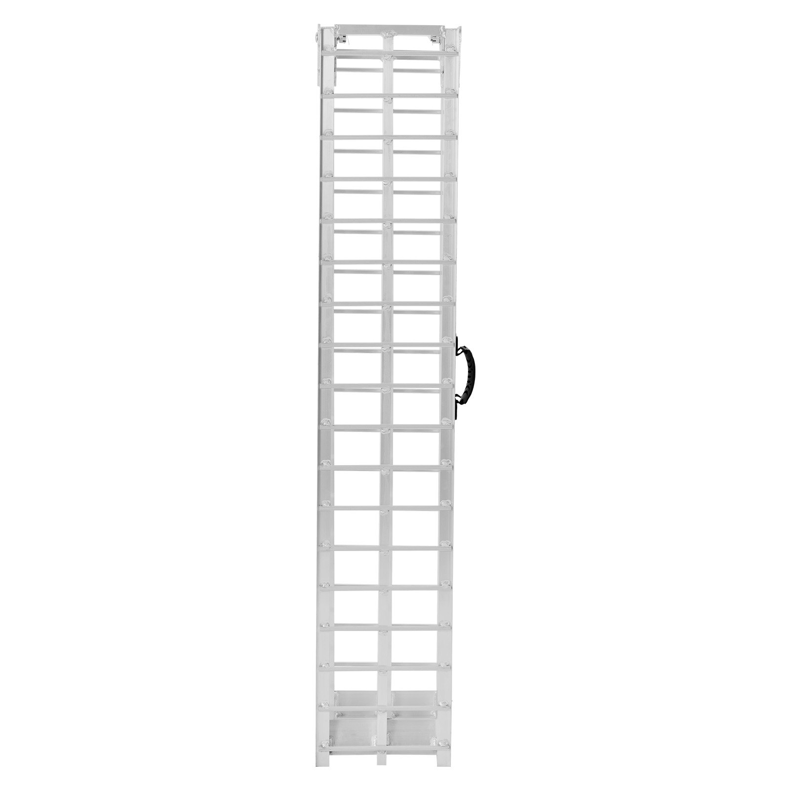 VEVOR Rampas de Aluminio 1 Pieza Rampas Resistentes Carga 272 kg Rampa de Carga Estable Universal con Asas, Aptas para ATV, UTV, Motocicletas, Bicicletas Eléctricas, 3050 x 295 x 47 mm, Blanco