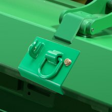 VEVOR 2 PCS Ganchos de Acero G70 con Placas Traseras de 203,2 x 127 mm, Verde