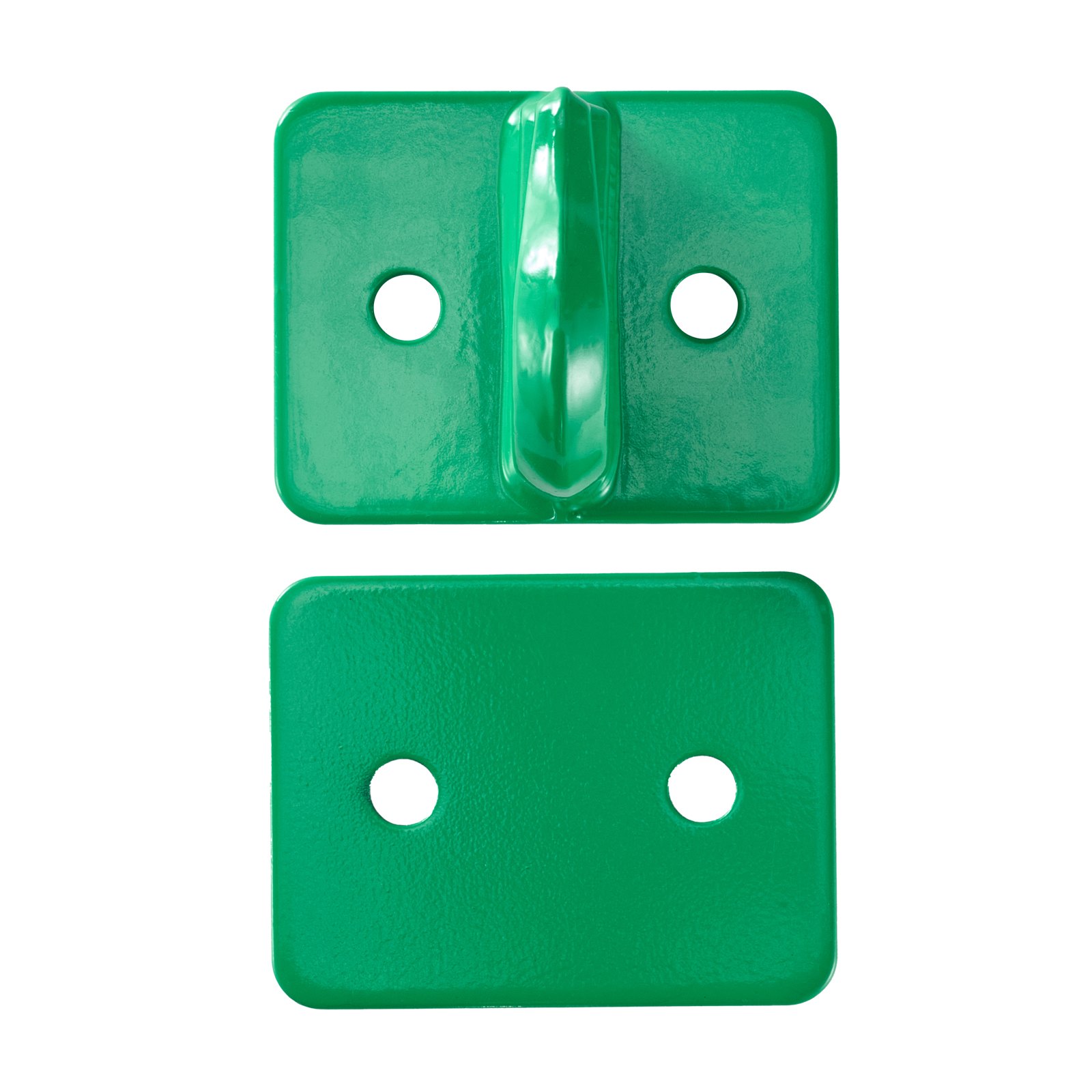 VEVOR 2 PCS Ganchos para Balde de Tractor de 9,52 mm de Acero Forjado de Grado G70 con Placa de Respaldo Resistencia Máxima a la Rotura de 6803,88 kg Compatible con Balde de Tractor, RV, Camión, Verde