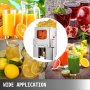 VEVOR Exprimidor de Naranjas 120W Máquina Automática Comercial 20 naranjas / min Exprimidor Eléctrico de Naranjas 45x34x78.5cm Exprimidor Naranjas Zumo Industrial 42 kg para jugo de rango de limón