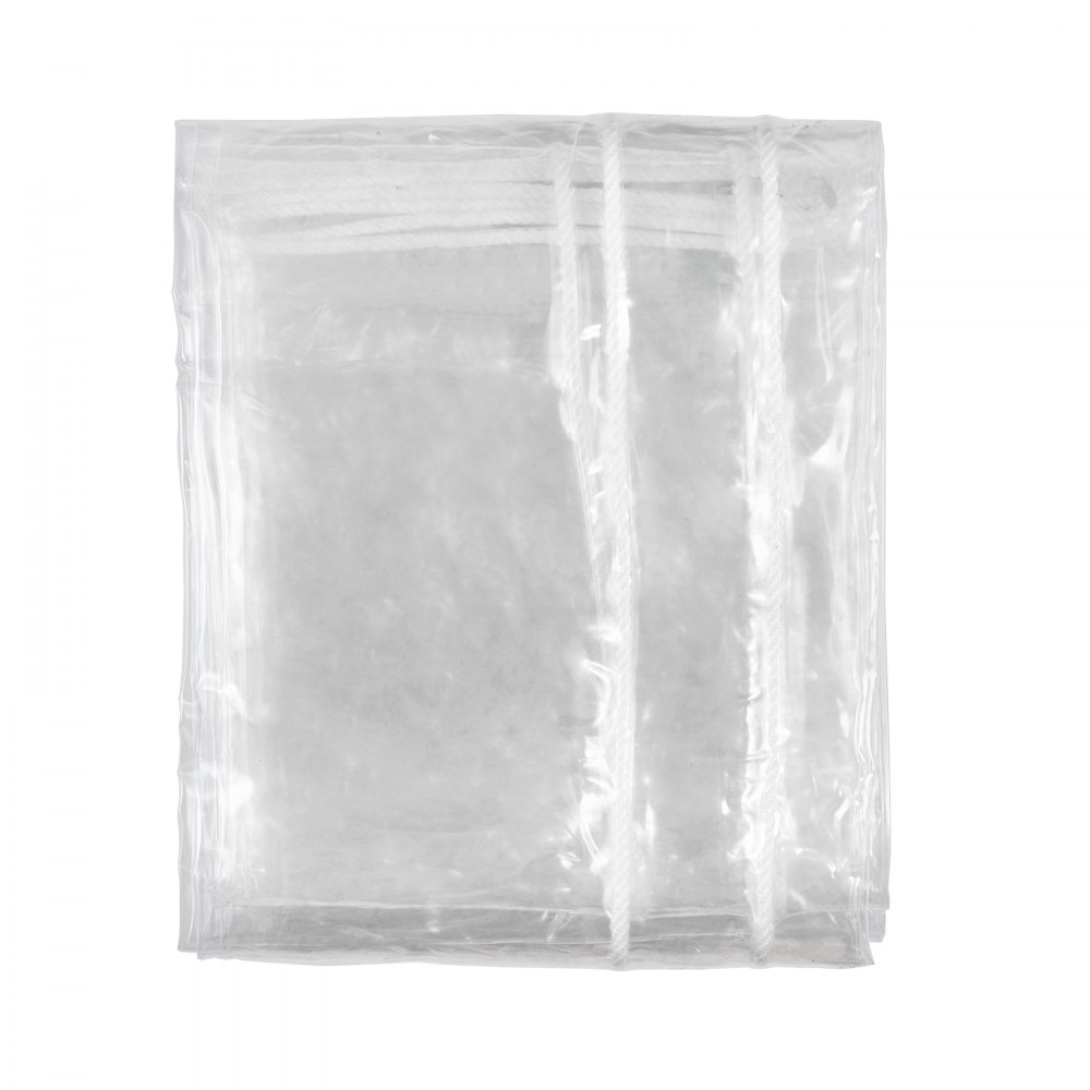 Lona Transparente Impermeable 2x1 Metros - Con Ojales, Para Cubrir Piscinas, Coche, Camping Y Más