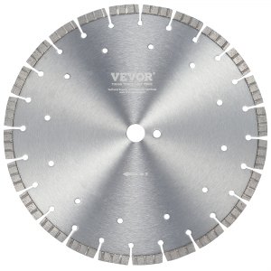 Disco Diamante Corte 450 Mm VEVOR - Para Hormigón, Azulejos, Ladrillo, Uso Húmedo/seco, Orificio 25,4 Mm