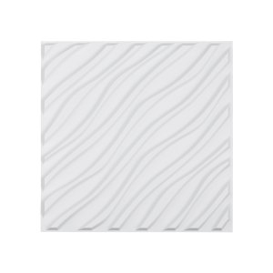 VEVOR Paneles de Pared 3D, PVC, con Ondas Minimalistas de Arte Moderno ...