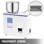VEVOR Machine de Remplissage de Poudre 100g Machine de Remplissage de Particules en Acier Inoxydable 50W Processus de Pesage Machine pour Emballage