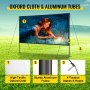 144 Inch 16:9 HD TV Outdoor& Indoor Folding Portable Movie Projector Screen Curtain Film