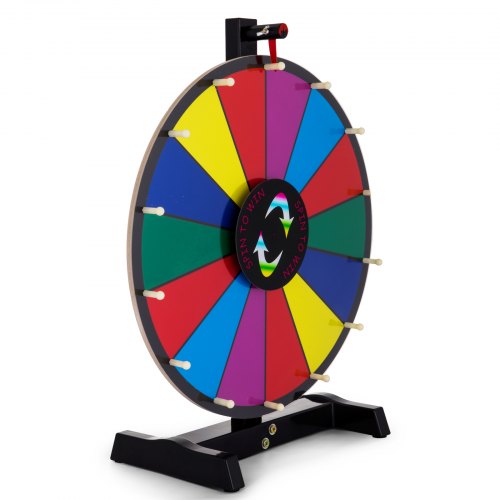 Didiseaon Roue De Fortune 10 Slots – Table 30x30 Cm, Effaçable, Idéale Fêtes, Carnaval, Tombola & Jeux De Hasard