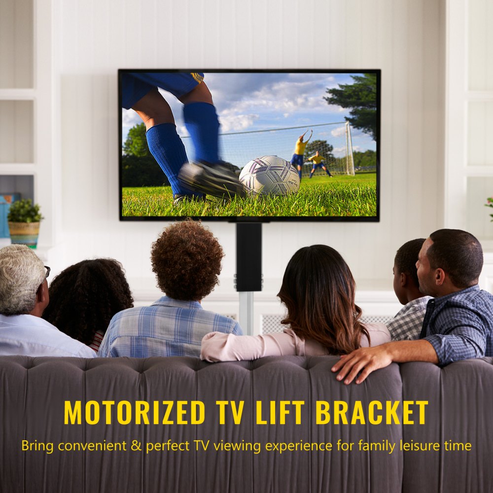 Support TV pour plafond - Taille de l'écran : jusqu'à 46 pouces