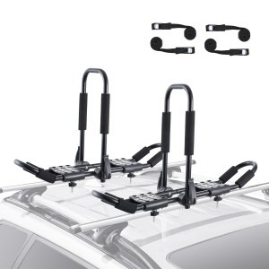 Malone HandiRack MPG452 Barres de Toit gonflables universelles, Blanc/Orange, L/XL