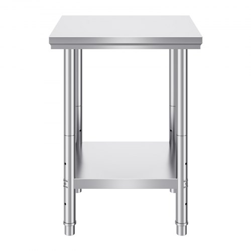 Mophorn Table de Travail en Acier Inoxydable 24 x 60 x 40 Pouces, Table