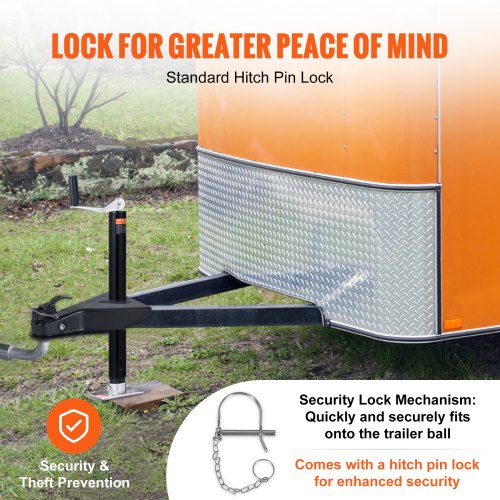 INF Coupleur D'attelage De Remorque De Vélo Avec Boucle De Verrouillage