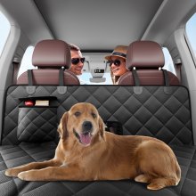 VEVOR Housse Siège Arrière de Voiture SUV pour Chien 136x68 cm Imperméable 600D