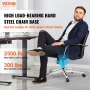 VEVOR Base de remplacement pour chaise de bureau en métal 710 mm charge 1134 kg