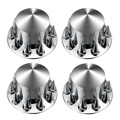 Iplusmile Capuchons De Roue Pour VTT Et Quad - Bouchons De Moyeu En Caoutchouc Noir - Protection Jantes Lot De 4 Pièces