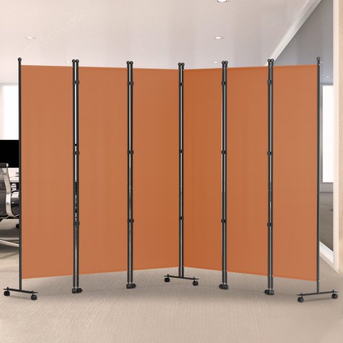Paravent Séparateur De Pièce Cloison De Séparation Décoration Meuble 5 Panneaux Creme 200 X 170 X 4 Cm Tissu 0802071