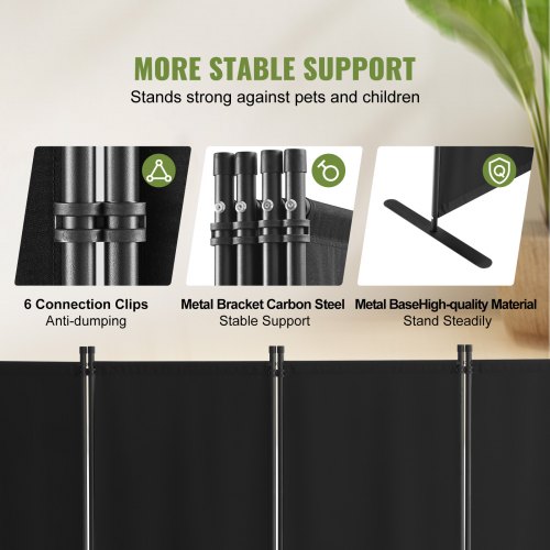 Stepstall Lot De 12 Séparateurs De Pièce En PVC épais à Suspendre