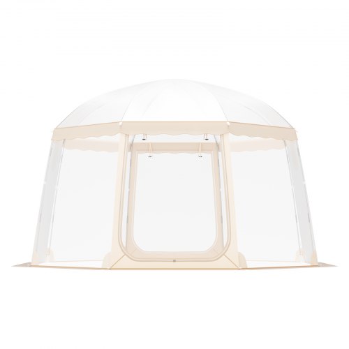 Tente VEVOR Instantanée Pop-up – Abri De Sport 8-10 Personnes, Anti-intempéries, Transparente