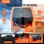 VEVOR Réservoir Diesel Portable Carburant 182 L Pompe Transfert Électrique 12 V