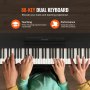 VEVOR Piano numérique entièrement lesté à 88 touches avec pédale de sustain