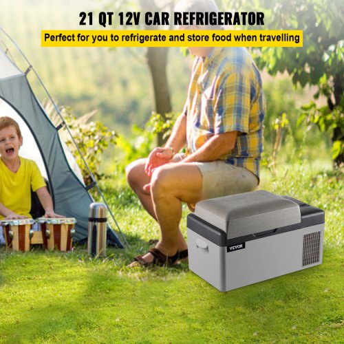 Réfrigérateur de voiture Mini réfrigérateur portatif Autonome Petit réfrigérateur portatif de 20 L pour la maison et la voiture