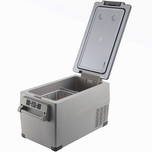 1.23Cuft Compresseur Portable Réfrigérateur Portatif Petit Réfrigérateur pour véhicule 220V