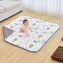 VEVOR Tapis de Jeu d'Activité Doux pour Bébés Enfants Nourrissons 1,27x1,27 m