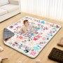 VEVOR Tapis de Jeu d'Activité Doux Épais pour Bébés Enfants Maison 1,5x1,8 m