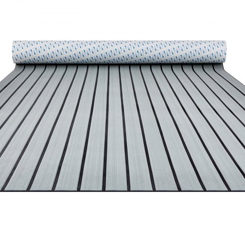 VEVOR Revetement De Sol Pour Bateau En Mousse EVA 2400 X 1160 X 6 Mm Plancher De Revetement De Sol Autocollant Antiderapant 27 840 Cm Tapis Marin Pour Bateaux Yacht Ponton Terrasse De Kayak 82920158
