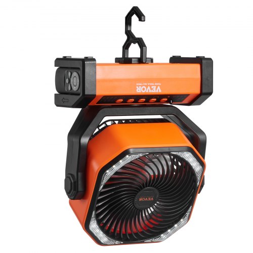 Ventilateur Portable USB 4 Vitesses - Pliable Et Rechargeable - Silencieux Pour Bureau, Voiture, Camping