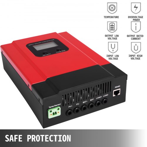 Contrôleur de charge solaire MPPT 40 A, contrôleur de charge solaire 12 V 24 V, paramètre Contrôleur de charge solaire MPPT 40 A, contrôleur de charge solaire 12 V 24 V, paramètre