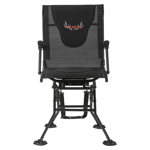 Chaise De Chasse Pivotante 360° VEVOR - Siège Pliant Robuste, Charge 136 Kg, Silencieuse, Pour Pêche Et Camping