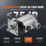 VEVOR – Kit de pompe hydraulique pour fendeuse de bûches, pompe à engrenages 16GPM, 2 étages avec Valve