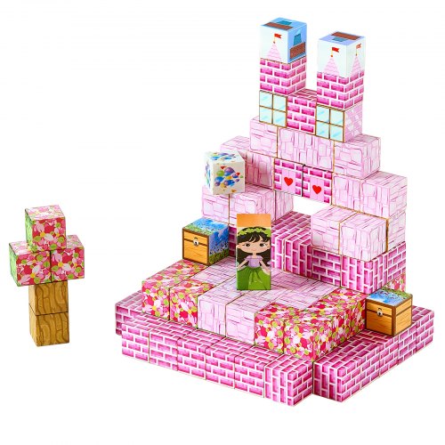 Mini 100 pièces-Blocs De Construction Magnétiques Mini-grande Taille