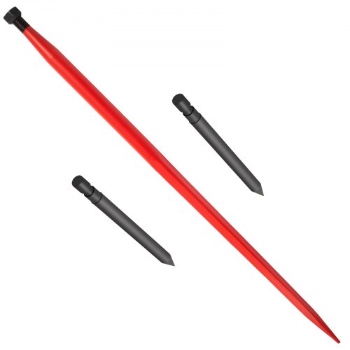 Lance à Foin VEVOR - 110 Cm, Capacité 1360 Kg - Paire De 2 - Pour Tracteur, Chargeur, Télescopique