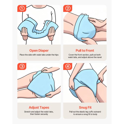 Gogogmee 1 Pc Couches Pour Adultes Sous-vêtements Pour Femmes Sous-vêtements Jetables Adultes Gogogmee 1 Pc Couches Pour Adultes Sous-vêtements Pour Femmes Sous-vêtements Jetables Adultes