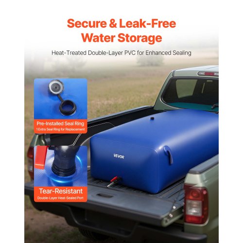 Réservoir D'Eau Camping-Car 5 Gallons LLDPE - Conteneur Étanché Pour RV, Remorque Et Bateau