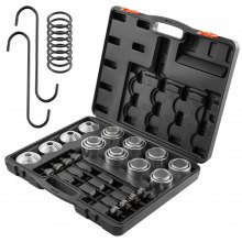 VVEVOR Kit Extracteur de Roulements et Silentbloc 28PCs en Acier avec Coffret