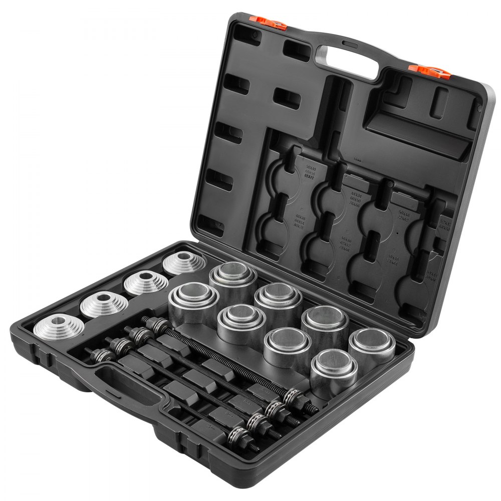 VVEVOR Kit Extracteur de Roulements et Silentbloc 36PCs en Acier avec Coffret