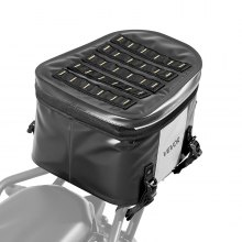 Offres VEVOR Sacoche arrière de moto 28 L, sac de selle moto en tissu imperméable, sac de rangement pour bagages de sport en plein air, avec