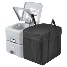 VEVOR Toilette Portable Camping avec Chasse d’Eau Réservoir à Matières de 20 L