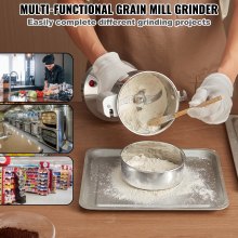 VEVOR Moulin à Épices Commercial 150 g Broyeur à Grains Électrique Haute Vitesse