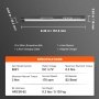 VEVOR Mini Visseuse sans Fil avec Set de 24 Embouts de Vissage Tournevis Électrique Rechargeable Max. Couple Électrique 0,3 Nm Manuel 3 Nm 170 tr/min Kit pour Réparation de Montre Lunettes Drone PC