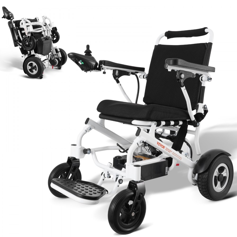 VEVOR Fauteuil roulant électrique pliable intelligent fauteuil motorisé 136 kg