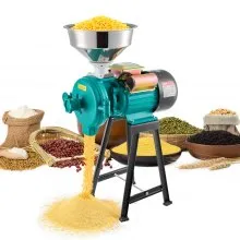 VEVOR Moulin à Céréales Électrique Broyage Sec Humide 2-en-1 Broyeur à Grains Commercial 1500 W Moulin à Farine avec 1 Meule en Acier et 1 Meule Abrasive pour Moudre Rapidement Céréales Épices VEVOR Moulin à Céréales Électrique Broyage Sec Humide 2-en-1 Broyeur à Grains Commercial 1500 W Moulin à Farine avec 1 Meule en Acier et 1 Meule Abrasive pour Moudre Rapidement Céréales Épices