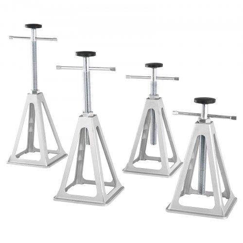 ProPlus Chandelles Aluminium Pour Remorques Caravanes Jusqu'à 3600 Kg - Pieds Réglables