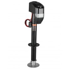 VEVOR Cric de Remorque Électrique Charge 2267 kg pour Remorques Camping-cars