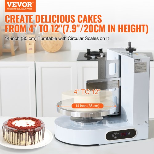 Distributeur automatique de gâteaux de 10,2 à 30,5 cm, plateau tournant