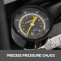 250l/min Compresseur D'air Sans Huile Jauge De Pression Précise Et Roue Portable