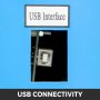 VEVOR Amélioré USB CO2 Laser Graveur, Gravure Machine De Découpe 40 W, Machine De Gravure Laser De Port USB Cutter 300x200mm, Port USB de la Machine de Découpe