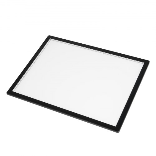 VEVOR Tablette Lumineuse LED A3 Rechargable - Table à Dessin 6 Niveaux Luminosité, Noir
