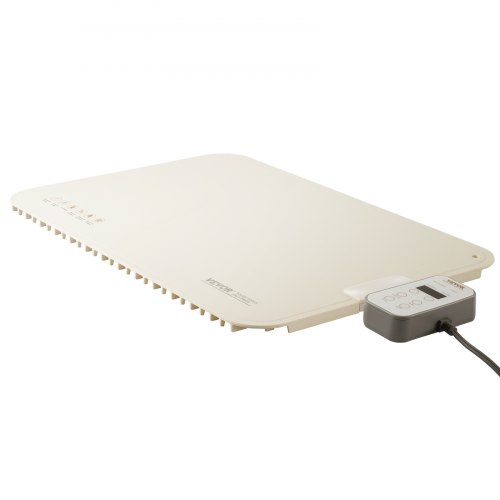 Chauffe-plat électrique Pliable En Silicone - 60x38 Cm - 9 Températures (40-120°C) - Minuteur 6h - Pour Buffets Et Fêtes